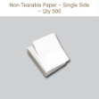 Picture of Non-Tearable Paper – Single Side – Qty 500