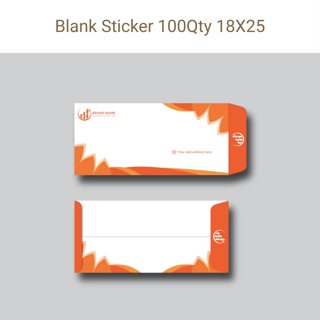 Picture of Blank Sticker – 18×25 in – Qty 100