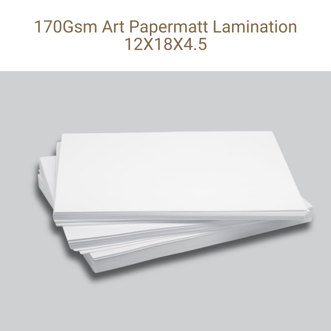Picture of Matt Laminated Art Paper Box – 170 GSM – 12×18×4.5 in