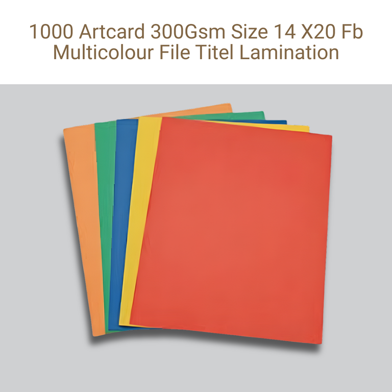 Picture of Duplex File – 300 GSM – 14×20 in – Front Multicolor / Back Single Color – Lamination – Qty 1000