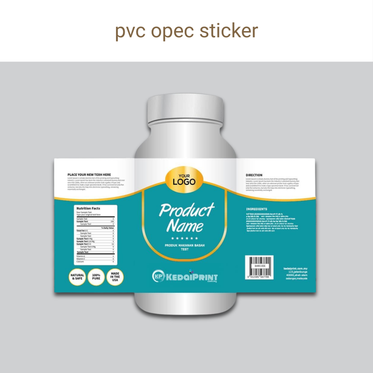 Picture of PVC Sticker