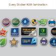 Picture of Sticker – With Lamination