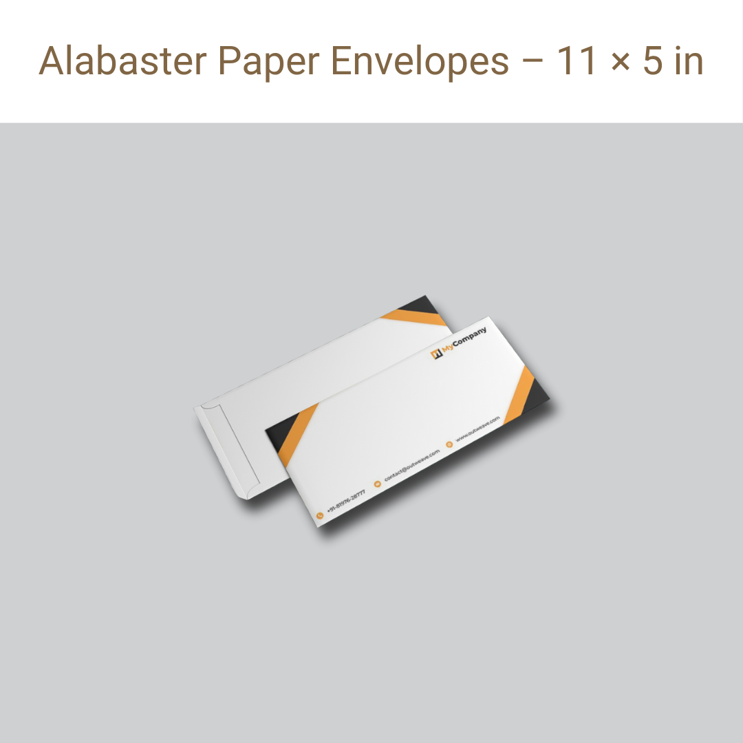Picture of Alabaster Paper One Cover – 11×5 in